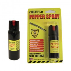 2 oz Cheetah Pepper Spray (100/-/24x14x9/46) 2 oz Cheetah Pepper Spray (100/-/24x14x9/46)