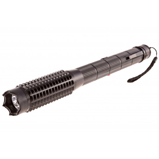 Cheetah Punisher Long Flash Light Stun Gun, Black  (50/-/ 18*20*17/ 50)