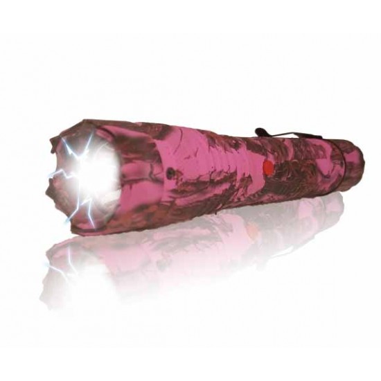 ELITE FORCE FLASHLIGHT STUN GUN PINK CAMO (50/-/ 10*17*17/ 27) 