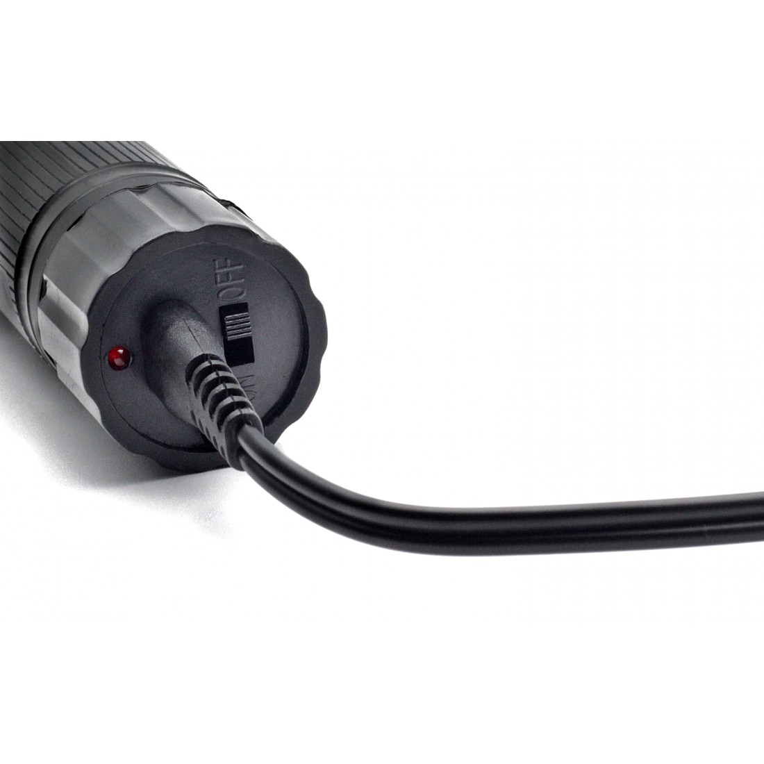 TACTICAL FORCE FLASHLIGHT STUN GUN BLACK