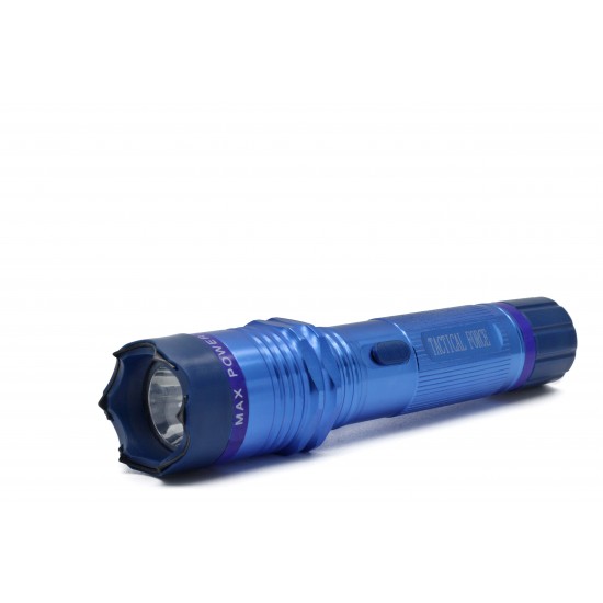 TACTICAL FORCE FLASHLIGHT STUN GUN BLUE (50/-/ 17*10*17/ 27)