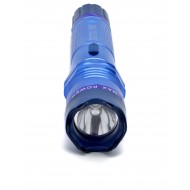 TACTICAL FORCE FLASHLIGHT STUN GUN BLUE (50/-/ 17*10*17/ 27) (100/CS)