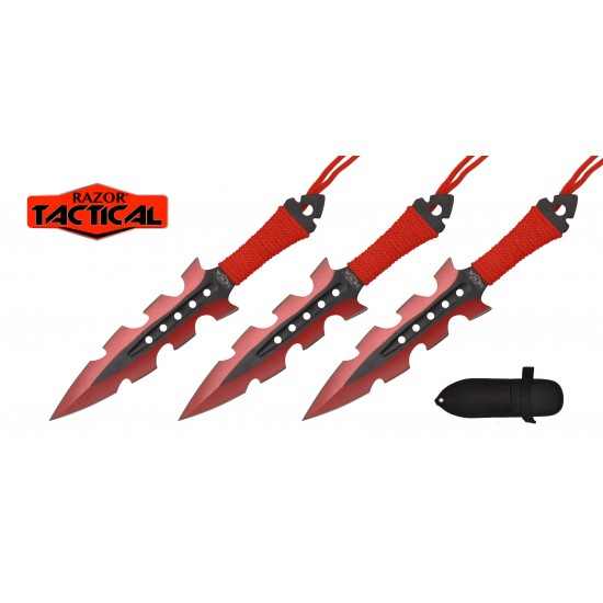 7.5" 3pcs Set Throwing Knife Set (60/12/13*10*20/35)