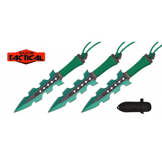 7.5" 3pcs Set Throwing Knife Set (60/12/13*10*20/35)