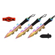 7.5" 3pcs Set Throwing Knife Set (60/12/13*10*20/35)