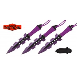 7.5" 3pcs Set Throwing Knife Set (60/12/13*10*20/35) 7.5" 3pcs Set Throwing Knife Set (60/12/13*10*20/35)