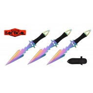 7.5" 3pcs Set Throwing Knife Set (60/12/13*10*19/37)