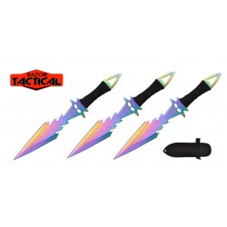 7.5" 3pcs Set Throwing Knife Set (60/12/13*10*19/37) 7.5" 3pcs Set Throwing Knife Set (60/12/13*10*19/37)
