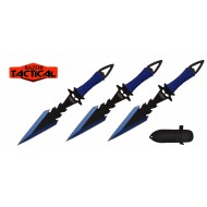 7.5" 3pcs Set Throwing Knife Set (60/12/13*10*19/37)