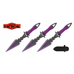 7.5" 3pcs Set Throwing Knife Set (60/12/13*10*19/37) 7.5" 3pcs Set Throwing Knife Set (60/12/13*10*19/37)