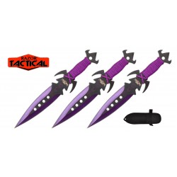 7.5" 3pcs Set Throwing Knife Set (60/12/13*11*18/31) 7.5" 3pcs Set Throwing Knife Set (60/12/13*11*18/31)