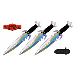 7.5" 3pcs Set Throwing Knife Set (60/12/13*11*18/31) 7.5" 3pcs Set Throwing Knife Set (60/12/13*11*18/31)