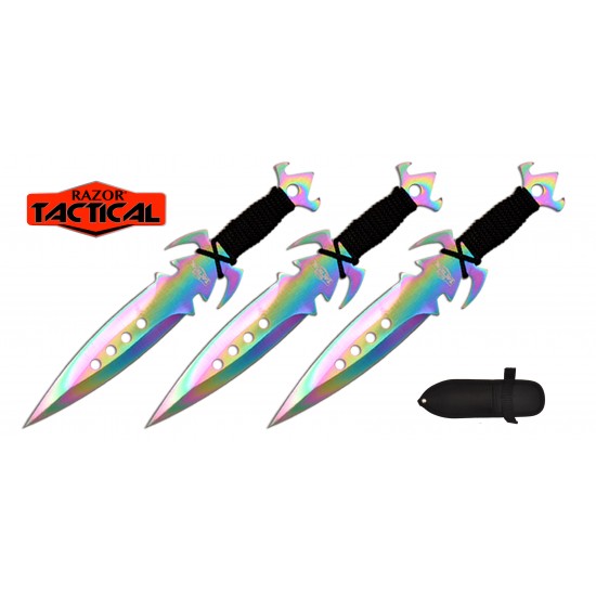 7.5" 3pcs Set Throwing Knife Set (60/12/13*11*18/31)