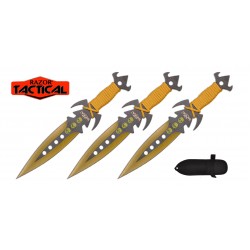 7.5" 3pcs Set Throwing Knife Set (60/12/13*11*18/31) 7.5" 3pcs Set Throwing Knife Set (60/12/13*11*18/31)