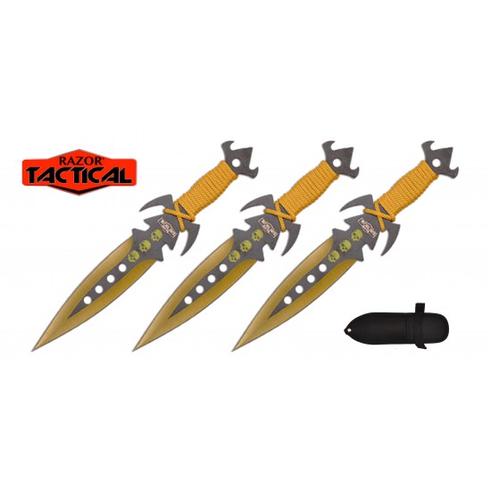 7.5" 3pcs Set Throwing Knife Set (60/12/13*11*18/31)